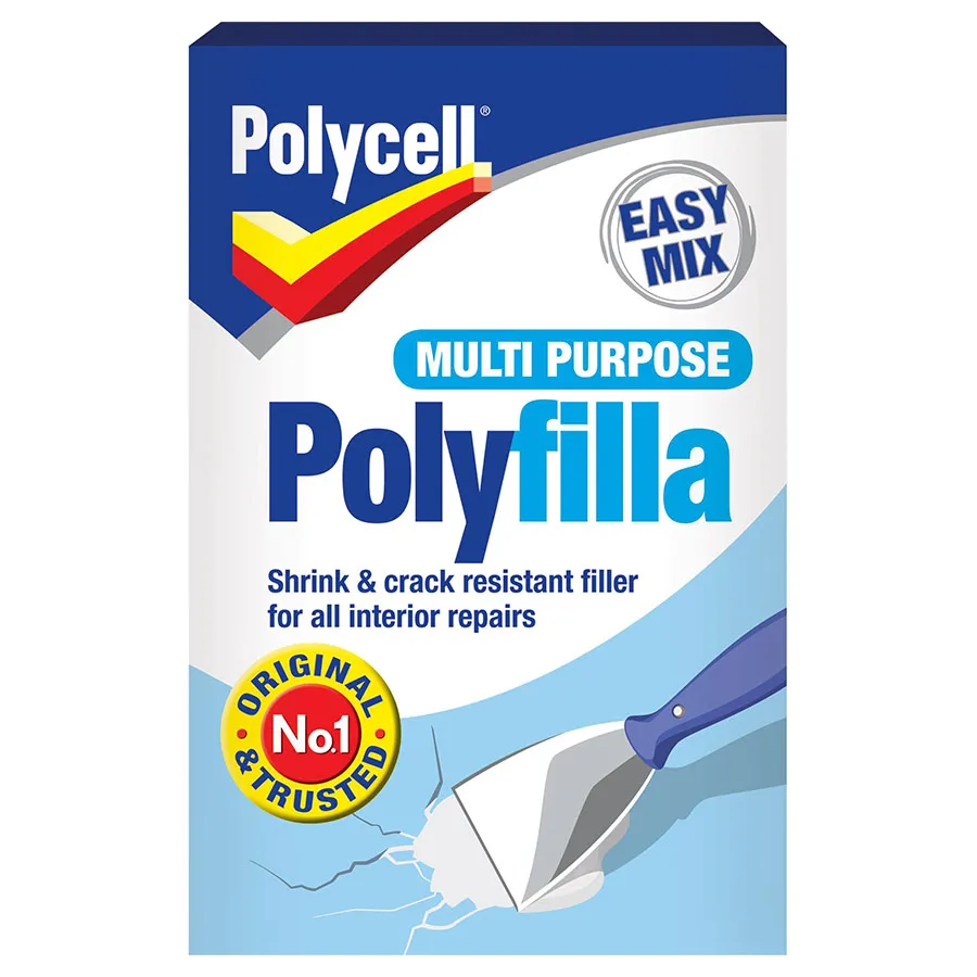 Polycell PLCMPP900GS Multipurpose Polyfilla Powder 900g