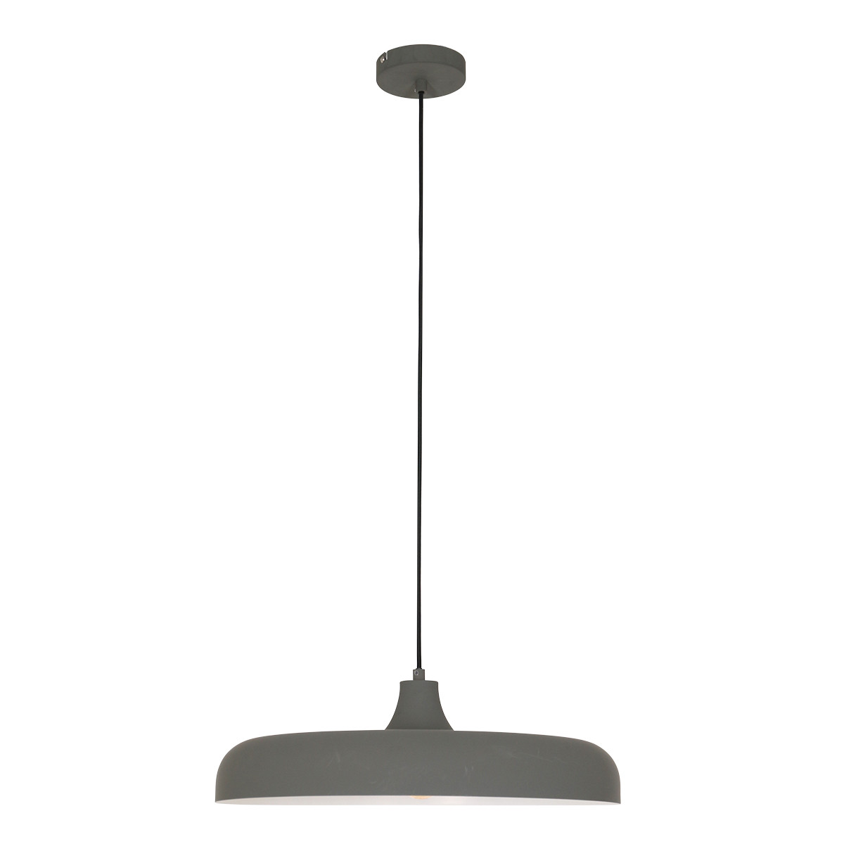 Sienna Lighting Krisip Dome Pendant Ceiling Lights Grey Matt