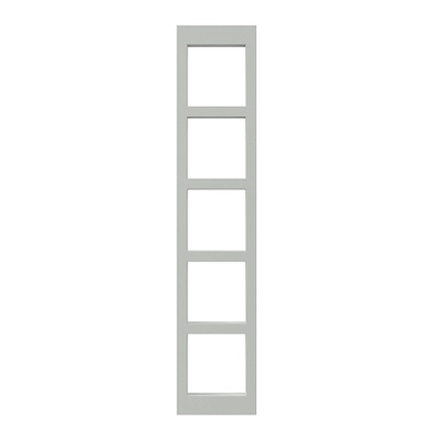 GoodHome Garcinia Matt Cream Wine Rack Fascia, (H)715mm (W)147mm