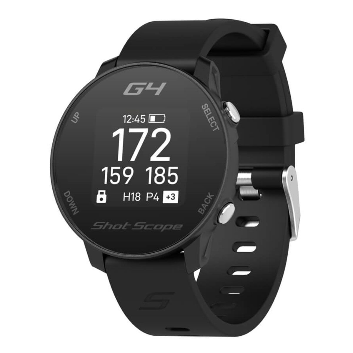 Shot Scope G4 Golf Gps Golf Watch, Black | American Golf