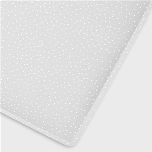 Little Green Sheep Organic Cot & Cot Bed Fitted Sheet - Dove Rice