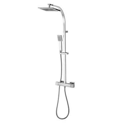 GoodHome Kever Chrome Effect Shower