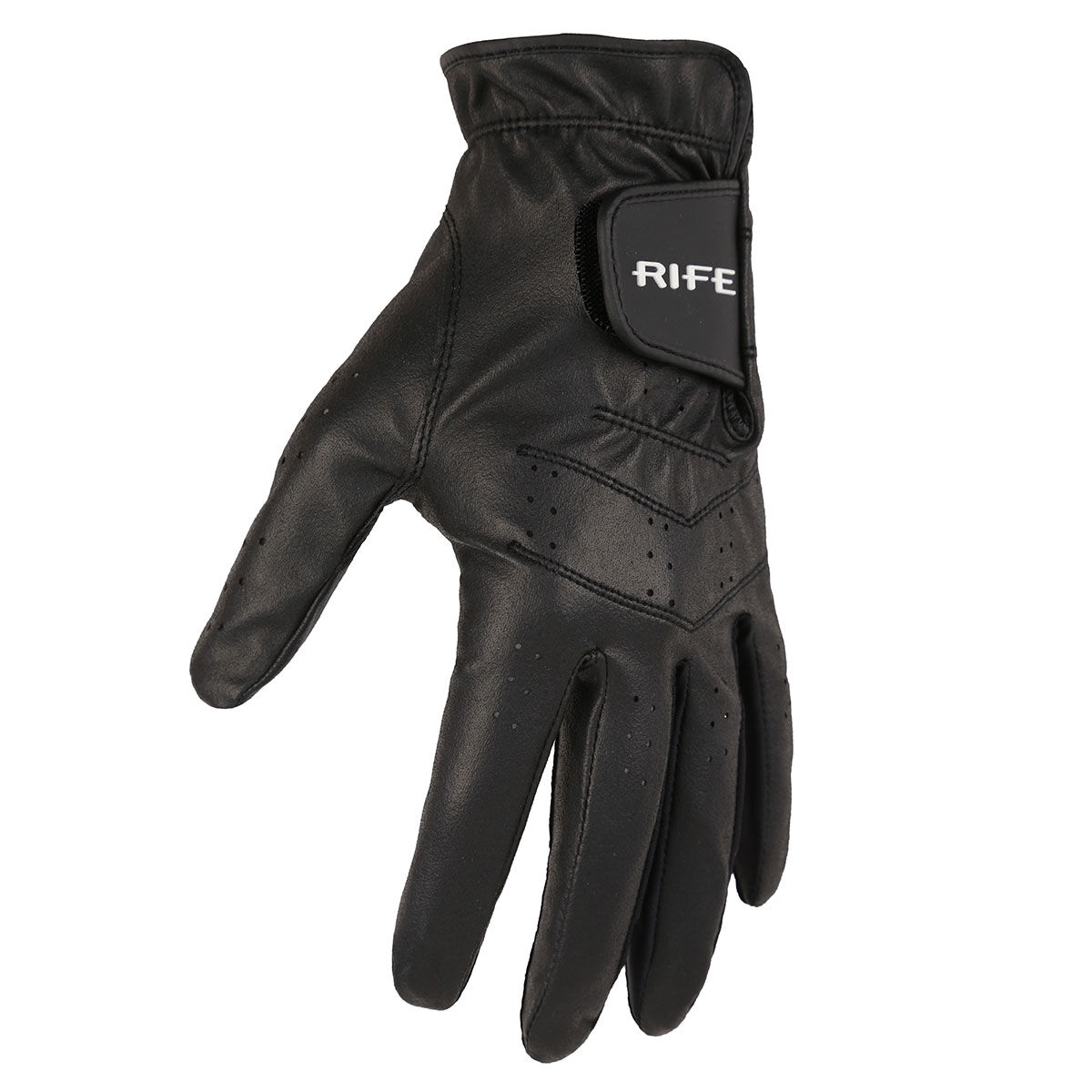 Rife Men's 'Hybrid' RX Golf Glove|Size: M/L|black
