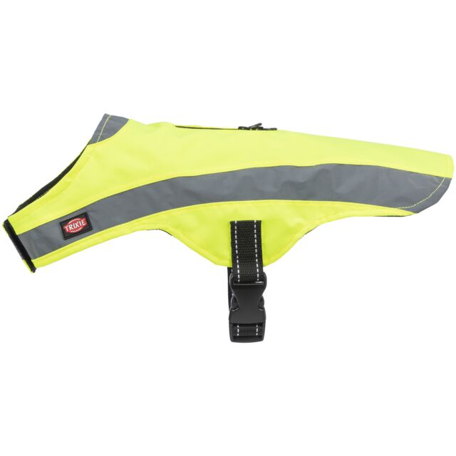 Trixie Safety Vest for Dogs Neon Yellow Reflective - Large - 55cm