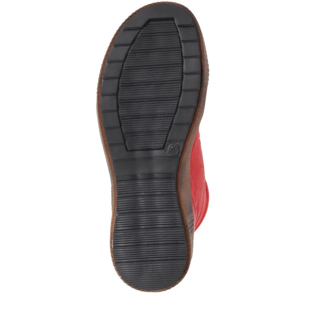 Loretta Leather Lace-Up Shoes