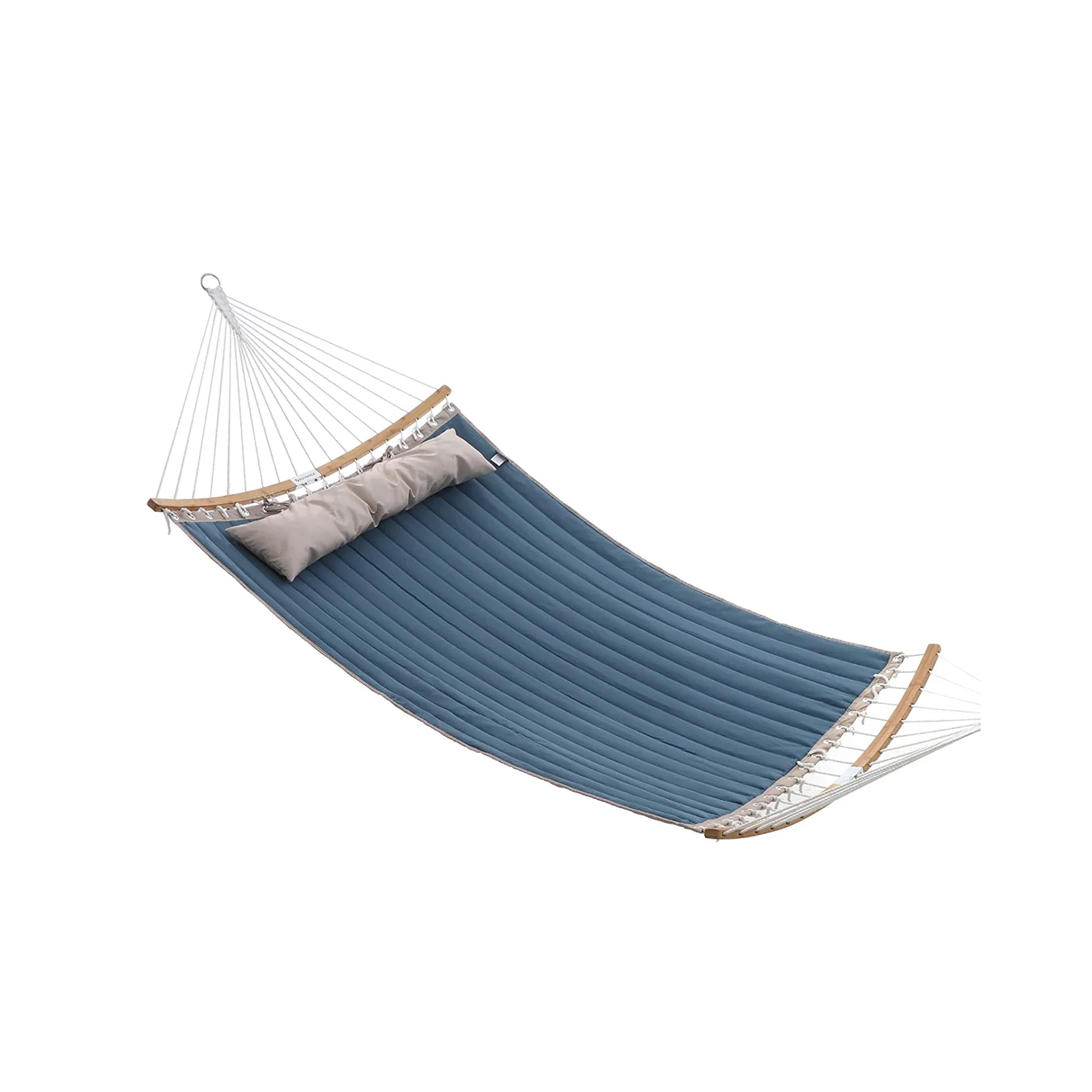SONGMICS Blue Portable Hammock with Pillow