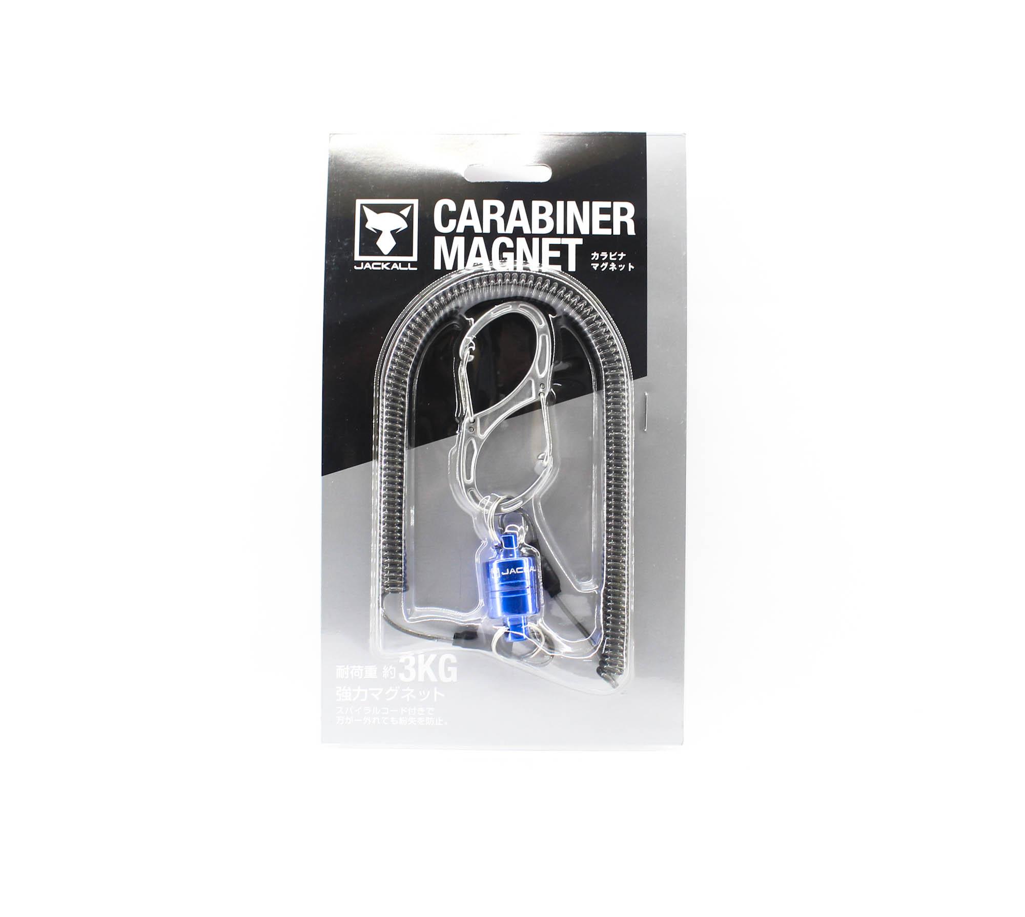  Karabiner Magnet 3kg Haltekraft Blau (6865)