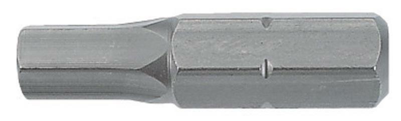 FACOM 1/4" bits - The essential 6 points 6mm, Size 30 mm, Size 30 mm