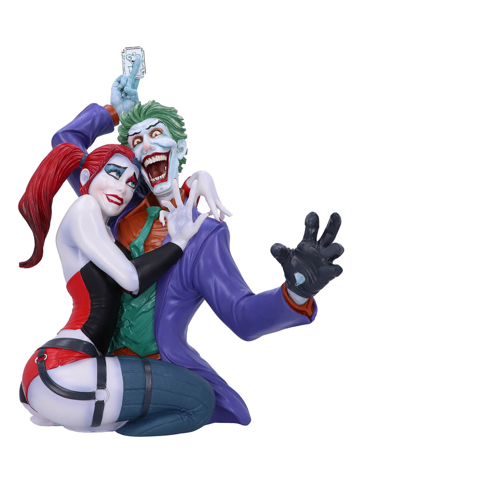  The Joker und Harley Quinn Sculptures multicolor