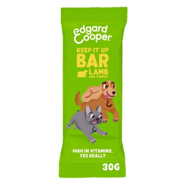Edgard And Cooper Keep it Up Lamb and Turkey Bar for Dogs - 30g