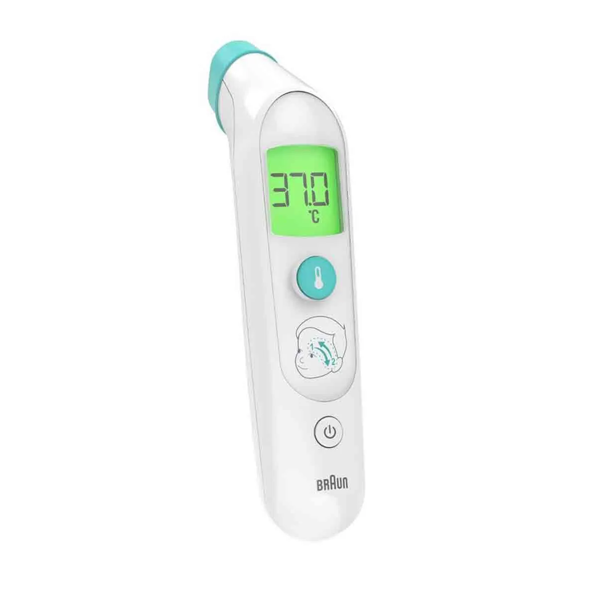 Braun TempleSwipe Forehead Thermometer Safe and Hygienic