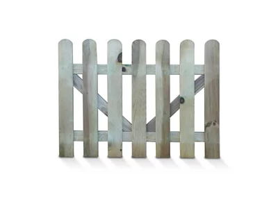 Blooma Liao Wood Round Top Gate, (h)0.8m (w)1m