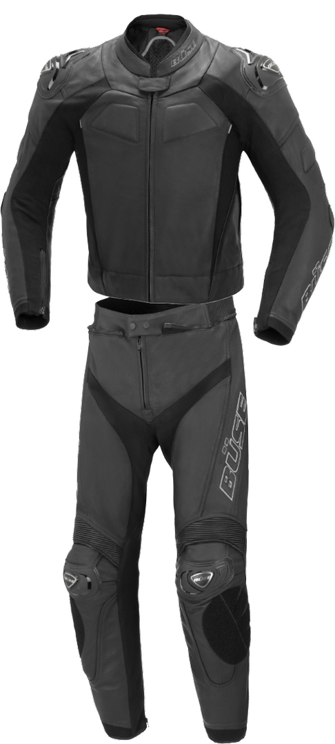 Büse Assen Two Piece Motorcycle Leather Suit, black, Size 46, black, Size 46