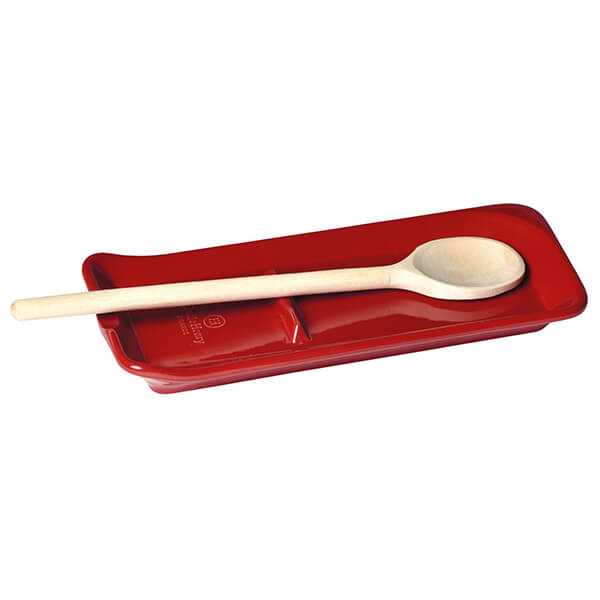 Burgundy Spoon Rest