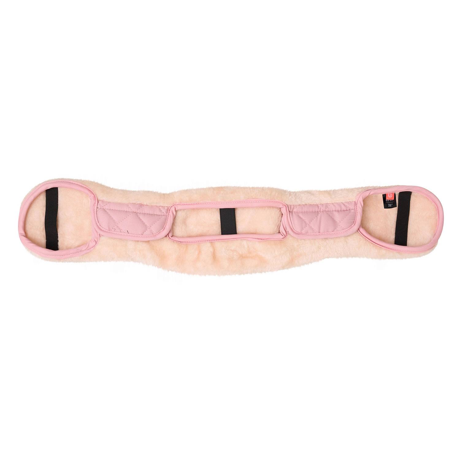 Imperial Riding Girth Cover Fur IRHGo Star Classy Pink - 75 cm