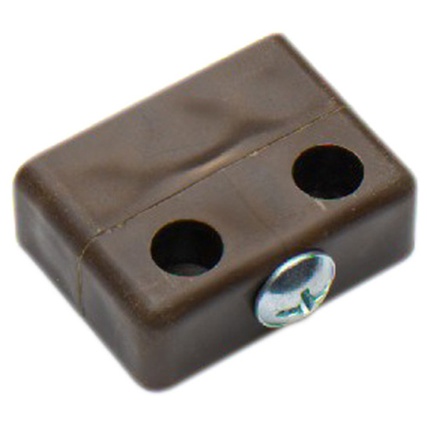 DIY Direct Assembled Knock Down Fittings, Brown (10 Pack)