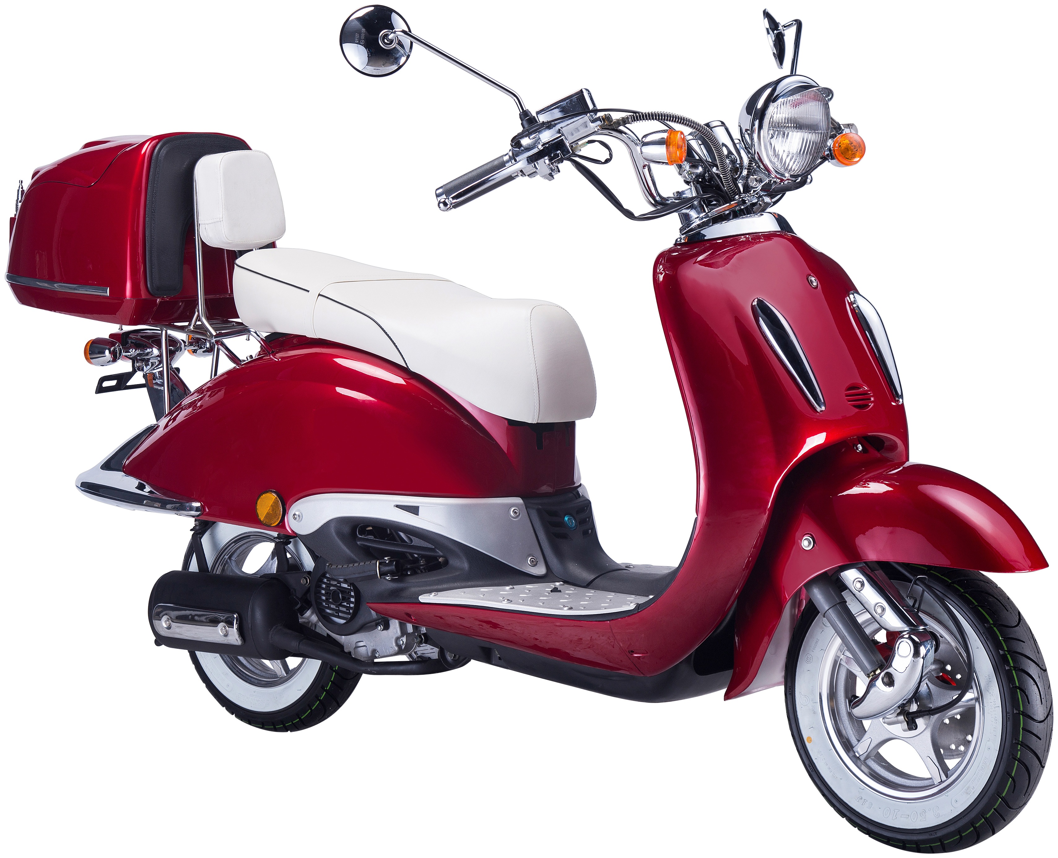 Gt Union  Motorroller Strada, 3 Ps, Inkl. Topcase