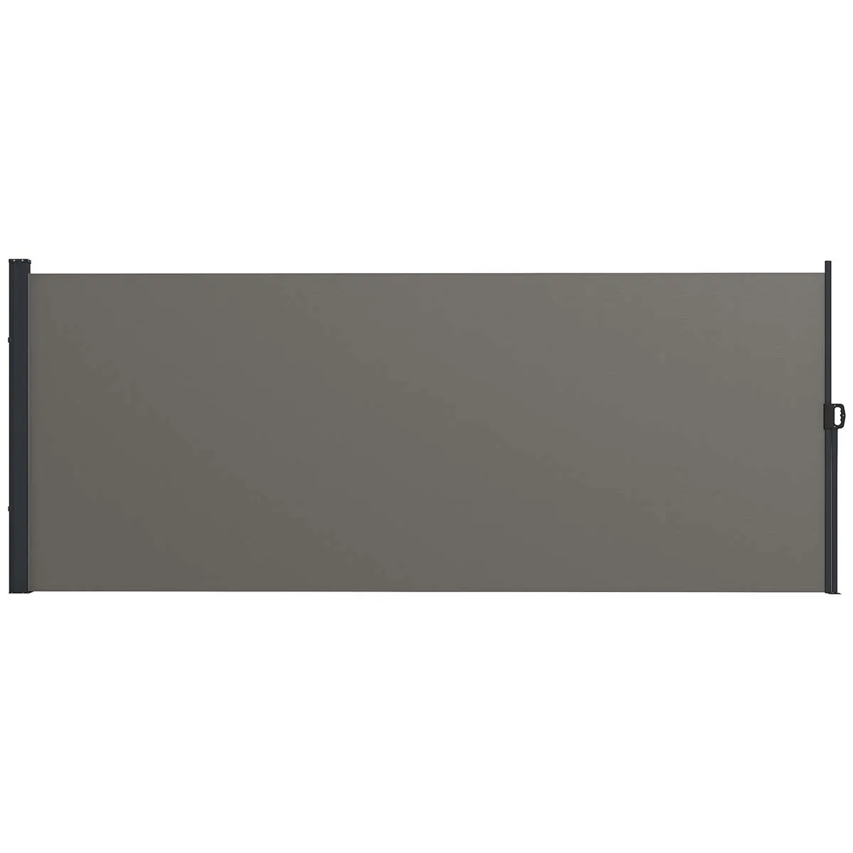 Side Awning, Adjustable Length Privacy Screen, 400 x 160cm