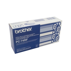 Brother Fax Ribbon (Yield: 576 Pages) Black Pack of 4