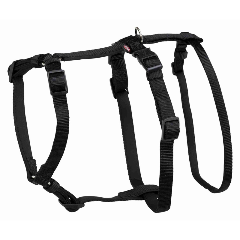 Trixie Stay Harness - Black - Size M–L: 50–75cm chest circumference