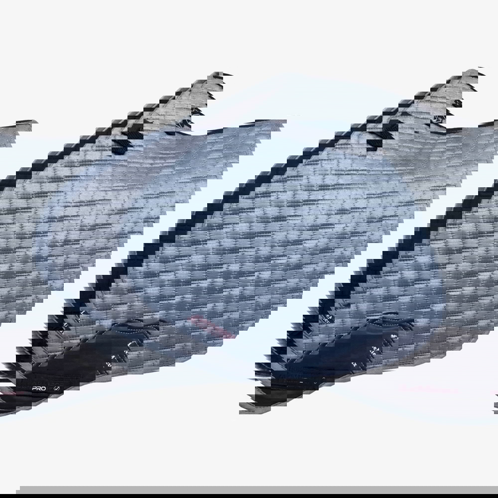 LeMieux Saddle Pads | LeMieux ProSport Suede Close Contact Square Colour Ice Blue Size Cob (S/M)