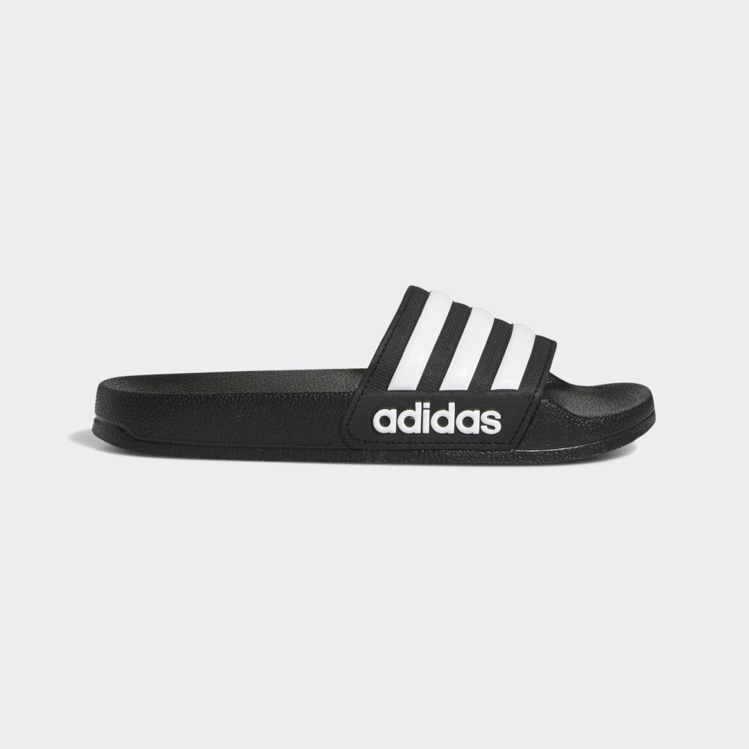 Adidas Juniors Unisex Adilette Slides (Black) Colour: Black, Size: 12