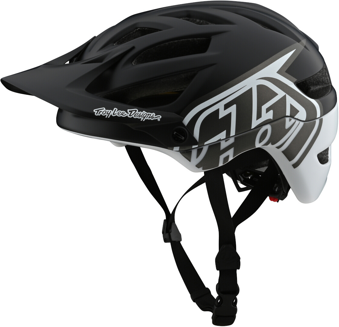 Troy Lee Designs A1 Classic Bicycle Helmet, black-white, Size XL 2XL, black-white, Size XL 2XL
