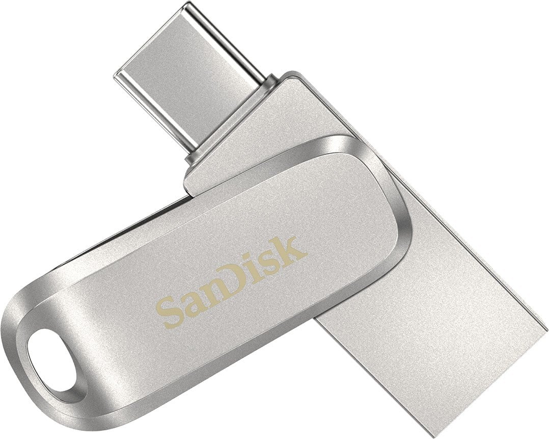 SanDisk 256GB Ultra Dual Luxe USB 3.1 Type-C Flash Drive - 150MB/s
