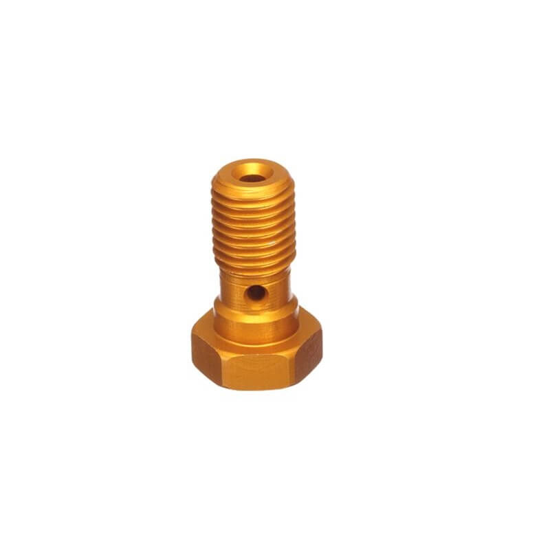 ABM Banjo bolt aluminium M10 x 1,25, gold
