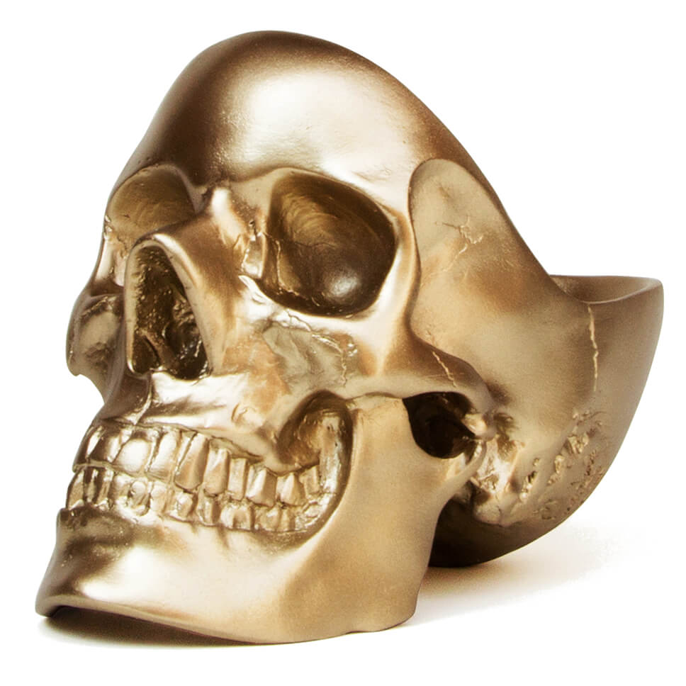 Suck UK Skull Tidy - Gold