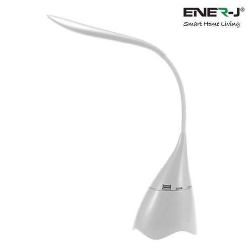 Ener-J LED Desk Lamp with Bluetooth Speaker - Black