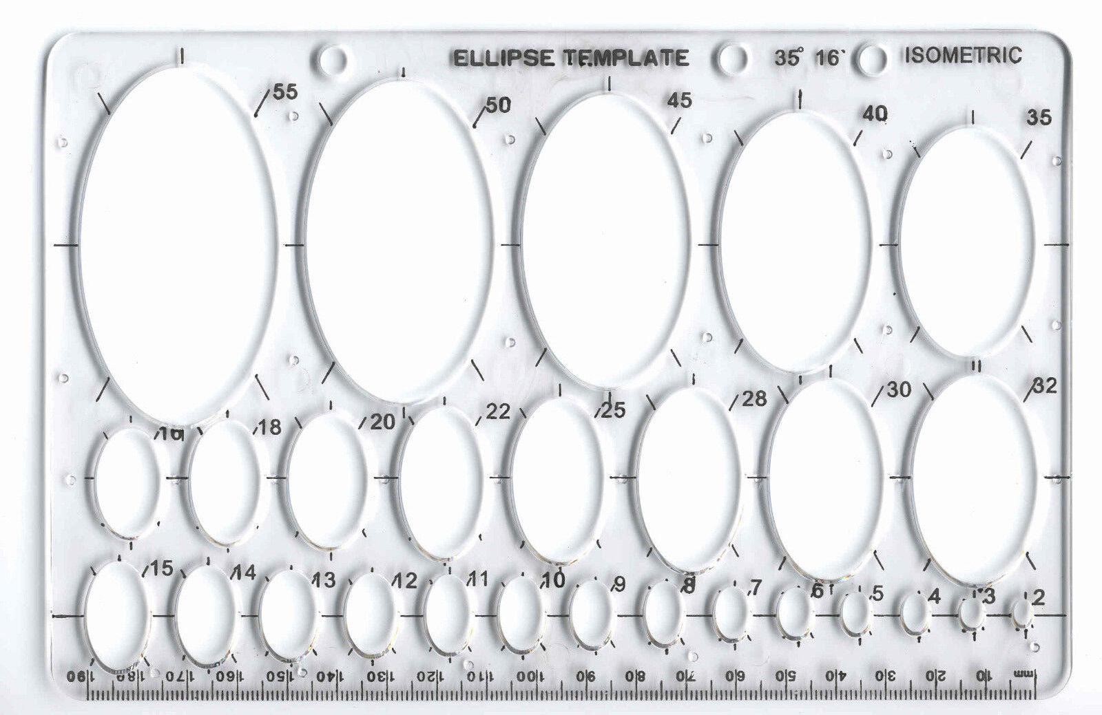 Major Brushes Ellipse Template