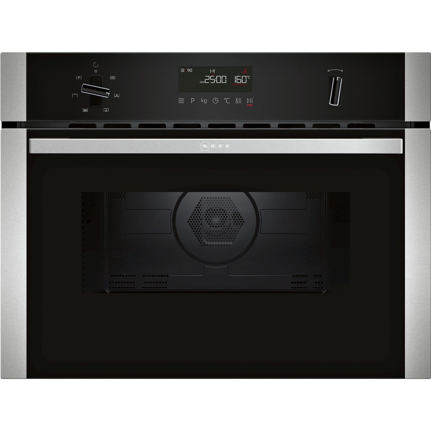 NEFF N50 C1AMG84N0B Built In Combination Microwave Oven - Stainless Steel