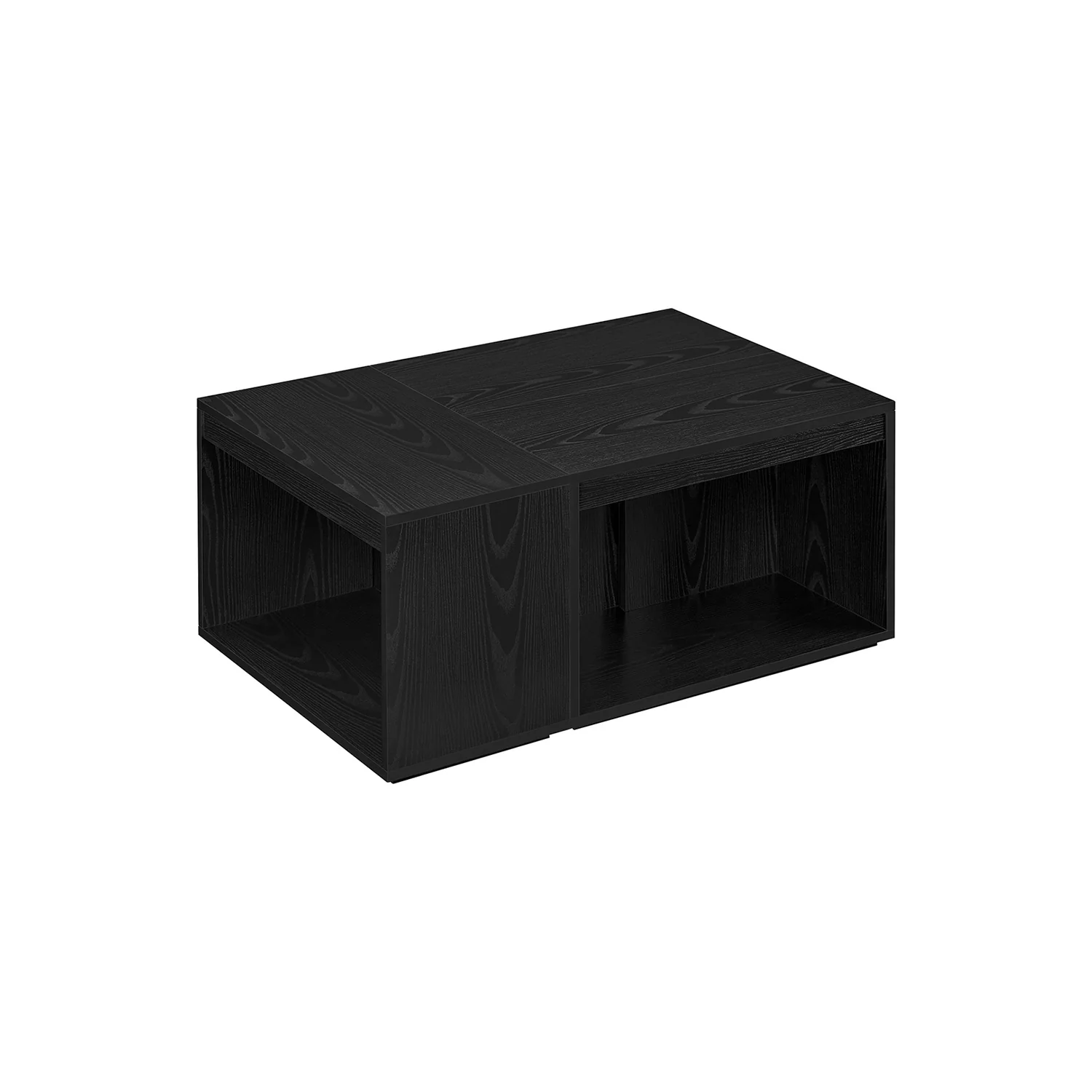 VASAGLE Customisable Coffee Tables Set of 3, Ebony Black