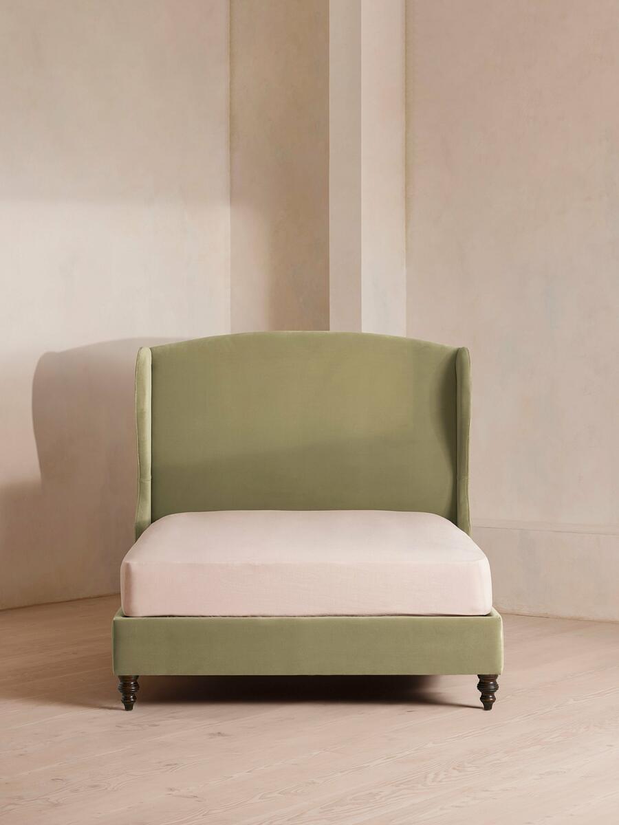 Soho Home Rivas Bed, Super King, Velvet Lichen