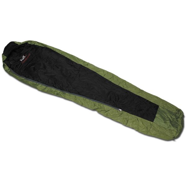 Fox Outdoor Sac de couchage Duralight olive/noir