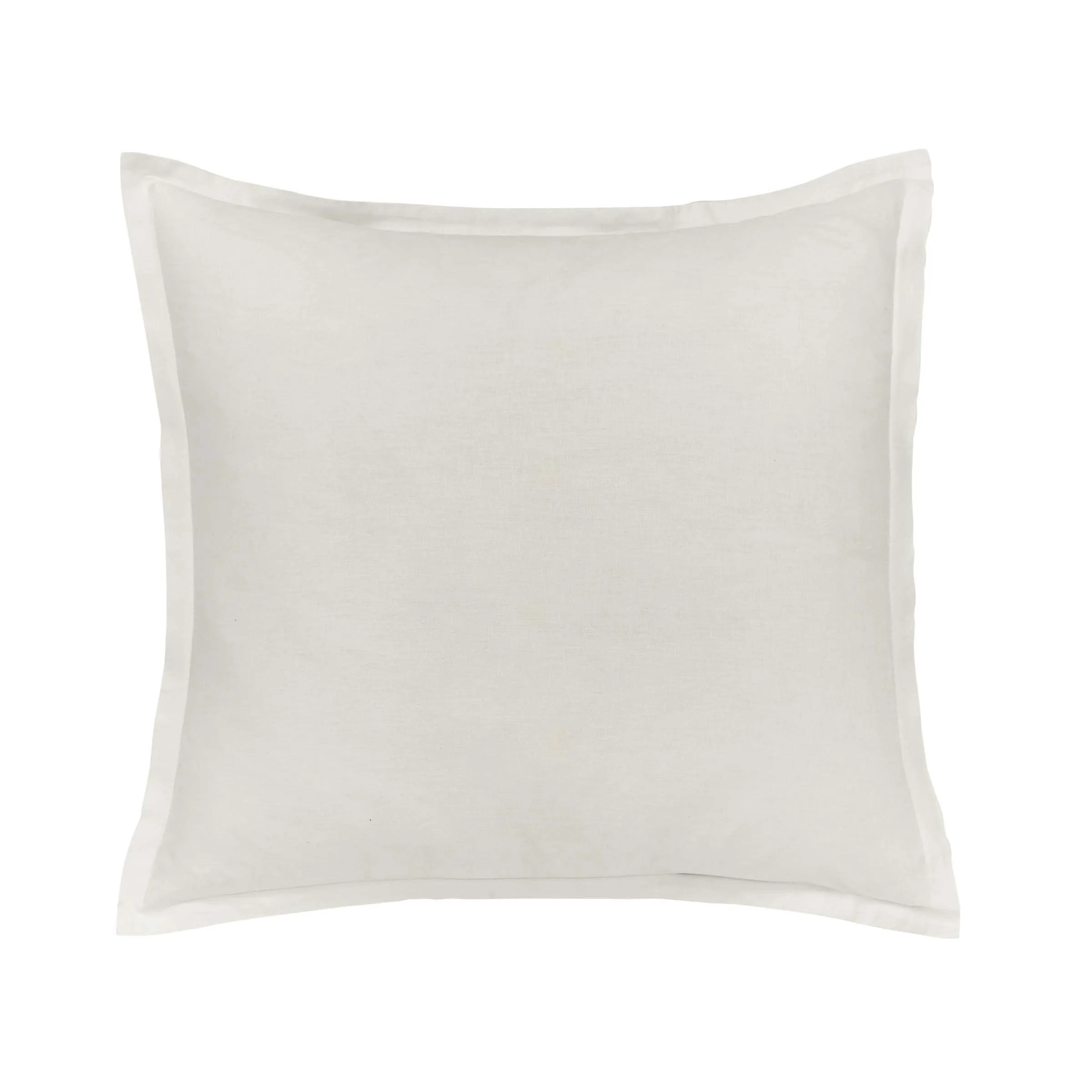 William Morris Pure Linen Cotton Sham Pillowcase, Silver