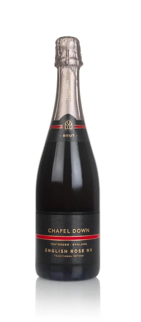 Chapel Down Rose No Box / Torn Label Sparkling Wine | ABV 12% 75cl