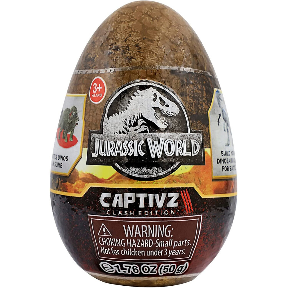 The Works Jurassic World Captivz Clash Edition: Assorted Mystery Egg