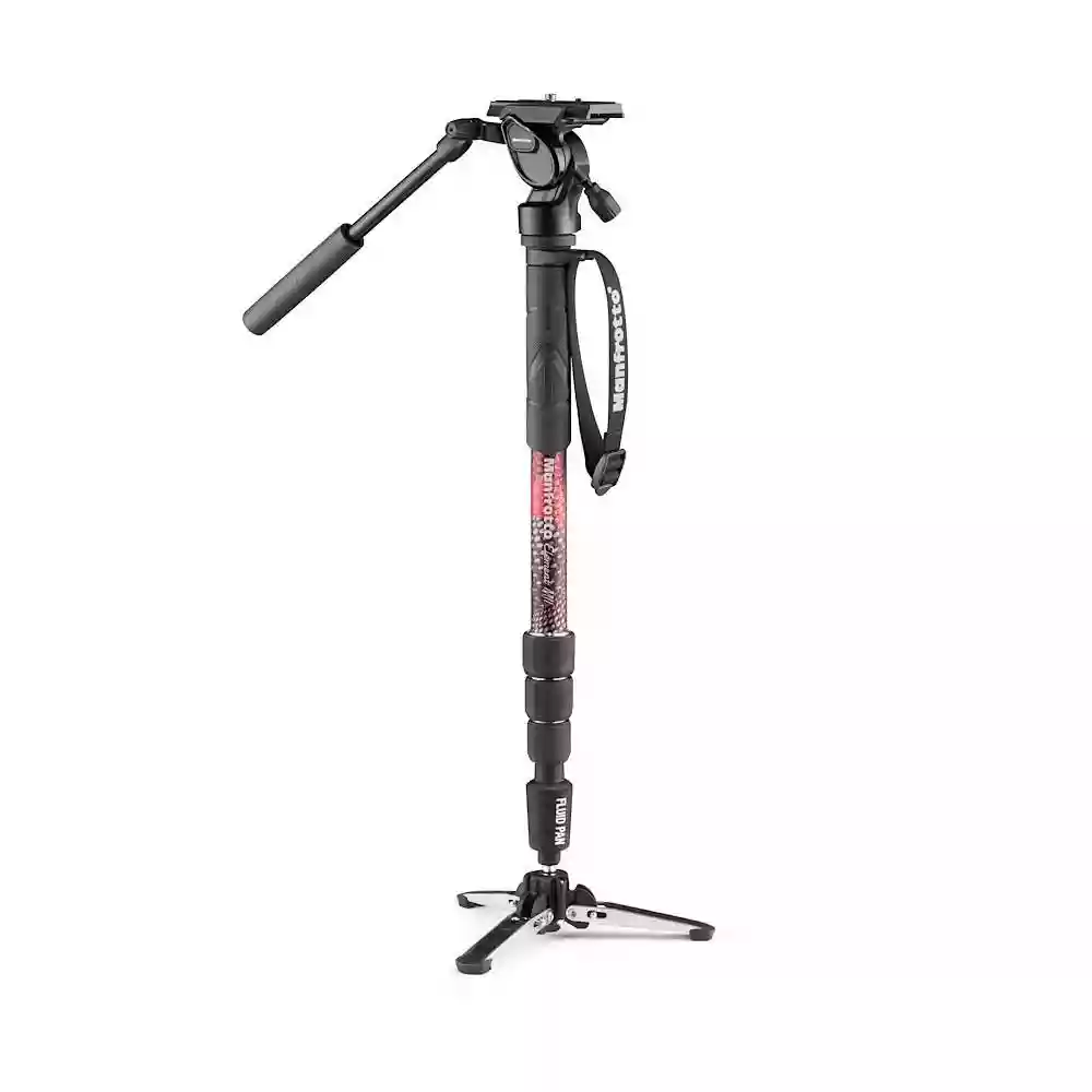 Manfrotto Element MII Video Monopod Aluminium Kit with Fluid Head