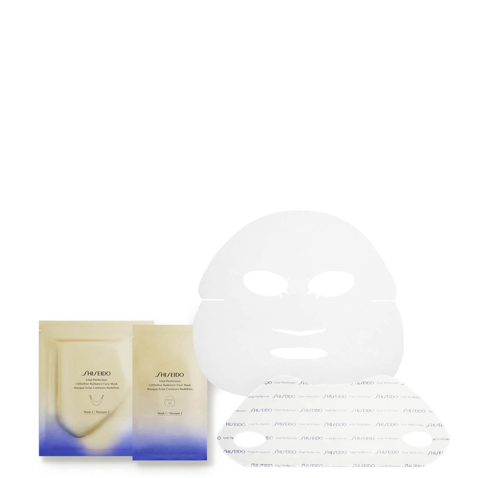 Shiseido Vital Perfection LiftDefine Radiance Face Mask x 6 Sheets