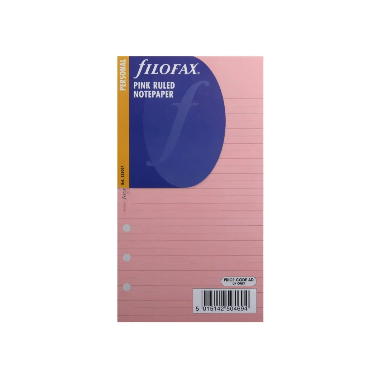 Filofax Filofax Refill Personal 30 Sheets Ruled, Pink | Diaries, Calendars & Planners > Filofax & Refills > Filofax & Refills