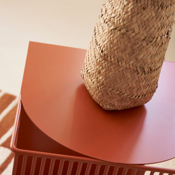 La Redoute Interieurs Salem Metal Side Table by La Redoute