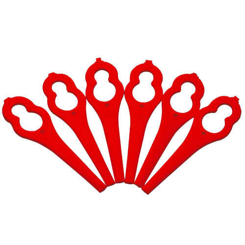 Bosch Genuine Safe Plastic Blades for ART 26 ACCUTRIM and LI Grass Trimmers Pack of 24