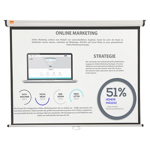 Nobo Wall Mounted Projection Screen 1902391 150 x 113.8 cm