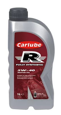 Carlube Triple R 5W-40 Fully Synthetic Oil 1 Litre