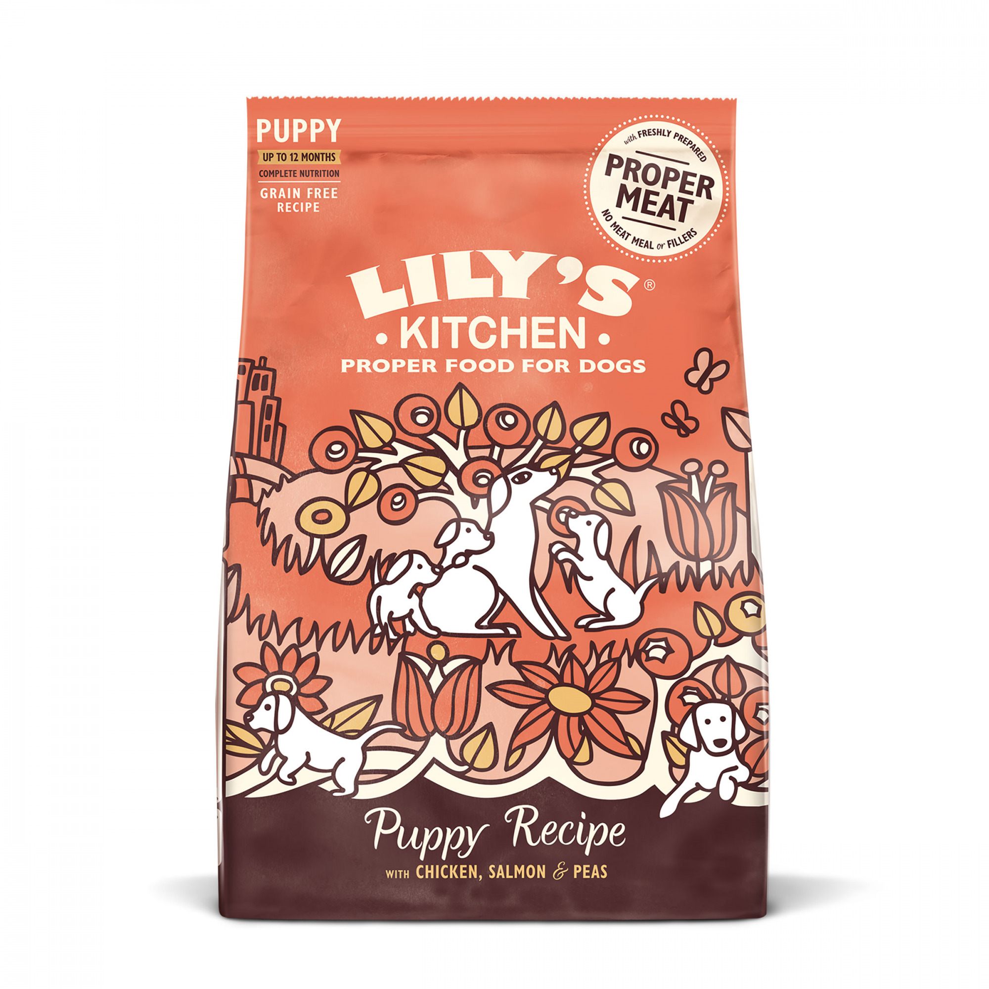 Lily S Kitchen Lilys Kitchen Perfectly Tasty Chicken with Salmon Puppy Food 7kg x 2