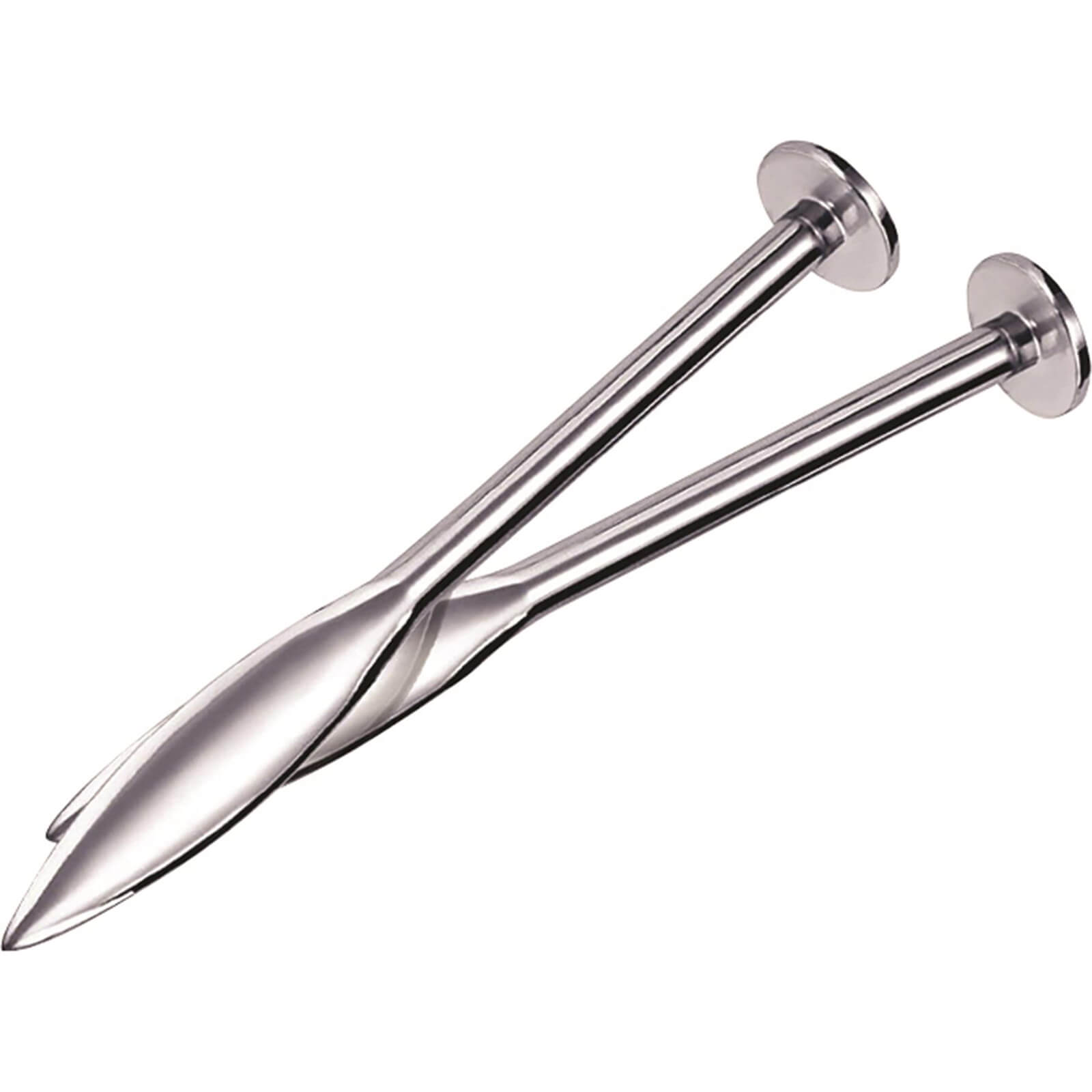 Durable Marshalltown Forged Line Pins - Pack Of 2 For Masonry Projects