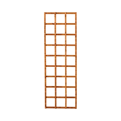Forest Garden 6Ft Square European Softwood Trellis Panel (W)60Cm X (H)183Cm