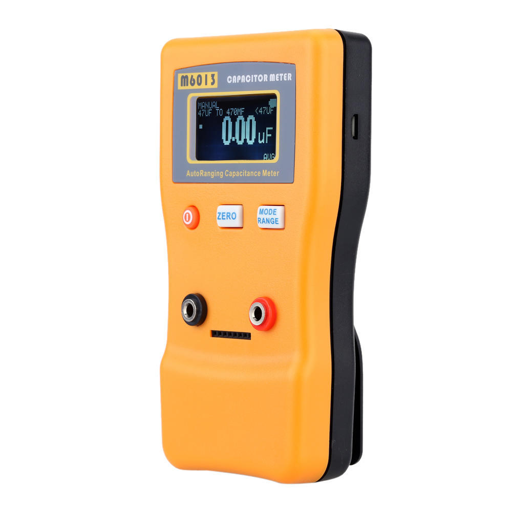 TOMTOP JMS M6013 Capacitor Meter Professional Measuring Capacitance Resistance Capacitor Circuit Tester
